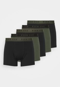 Pier One 5 PACK - Panties - Black/khaki -Pier One 00955010cec94d048deaec05ec199c27 2