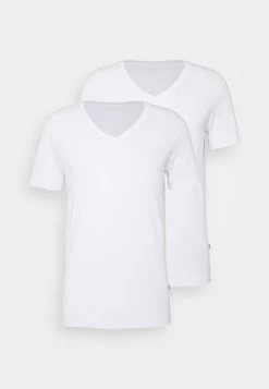 Pier One 2 PACK - T-Shirt Basic - White -Pier One 080dd0916ef948e18ad5bc64ef88608c