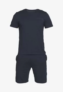 Pier One Nachtwäsche Set - Dark Blue -Pier One 0865f547c0ff4c5fad8df98ddd62368c