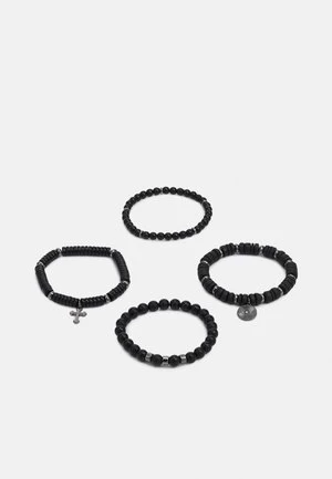 Pier One 5 PACK - Armband - Silver-coloured, Black 7 Pier One 5 PACK - Armband - Silver-coloured, Black – Bild 5