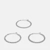 Pier One 3 PACK - Armband - Silver-coloured -Pier One 1a3184f89d574022908612b4a38116a8