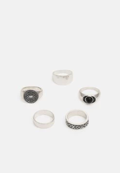 Pier One 5 PACK - Ring - Silver-coloured