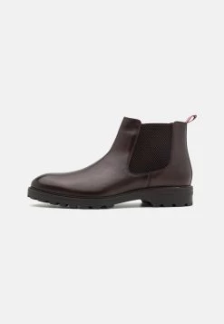 Pier One 17 Pier One LEATHER - Stiefelette - Dark Brown
