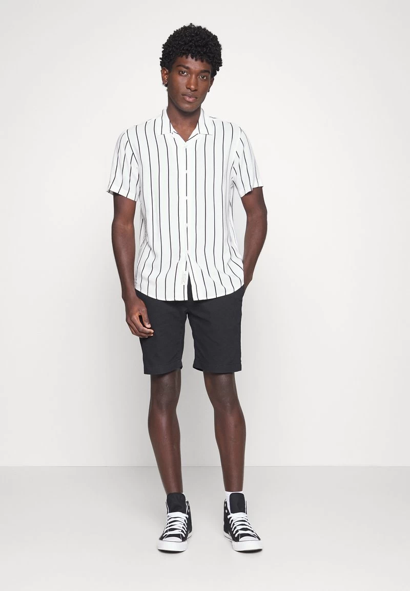 Pier One 2 PACK - Hemd - Black/white 5 Pier One 2 PACK - Hemd - Black/white – Bild 3