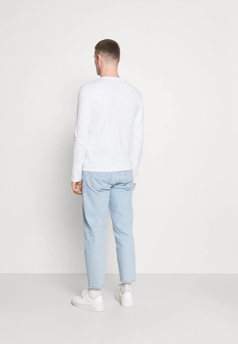 Pier One 5 PACK - Langarmshirt - White/dark Blu/grey 5 Pier One 5 PACK - Langarmshirt - White/dark Blu/grey – Bild 3