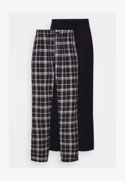 Pier One 2 PACK - Nachtwäsche Hose - Dark Blue -Pier One 529290e98e334fe58278de95b194e623