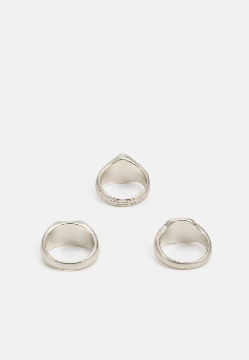 Pier One 3 PACK - Ring - Silver-coloured 3 Pier One 3 PACK - Ring - Silver-coloured – Bild 2