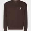 Pier One Sweatshirt - Dark Brown -Pier One 6301392f58bf4ec28c7deb55a4944195