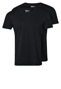 Pier One 2 PACK - T-Shirt Basic - Black -Pier One 780252fa691540f5a0c48cf89f3c30f2 1