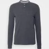 Pier One Poloshirt - Dark Grey Melange -Pier One 87e8ce7e979041e482fd18de76236ce1