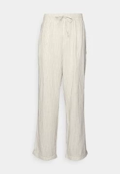 Pier One DRAWCORD TROUSERS - Stoffhose - Off-white -Pier One 976f1ac0d05743c092e5a017af8c58d1