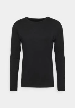 Pier One 2 PACK - Langarmshirt - Beige/black -Pier One 98962da77d194683a23cc3b46922345e