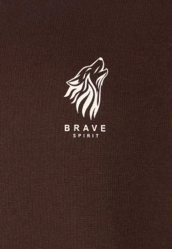 Pier One Sweatshirt - Dark Brown -Pier One 9fa78db2b7374fadb60a348659130137