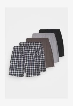 Pier One 5 PACK - Boxershorts - Grey -Pier One abc2677e29204b66b44e246719f6eeb4