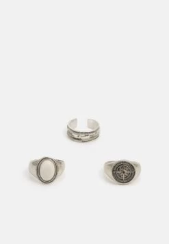 Pier One 5 PACK - Ring - Silver-coloured -Pier One af359e71100c434e9c9716078e03e80c 1