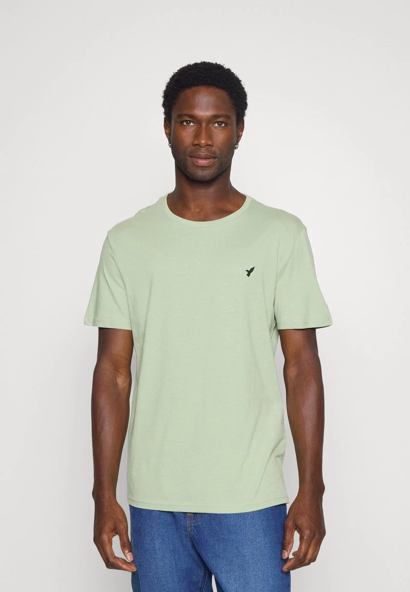 Pier One 5 PACK - T-Shirt Basic - White/blue/stone 8 Pier One 5 PACK - T-Shirt Basic - White/blue/stone – Bild 6