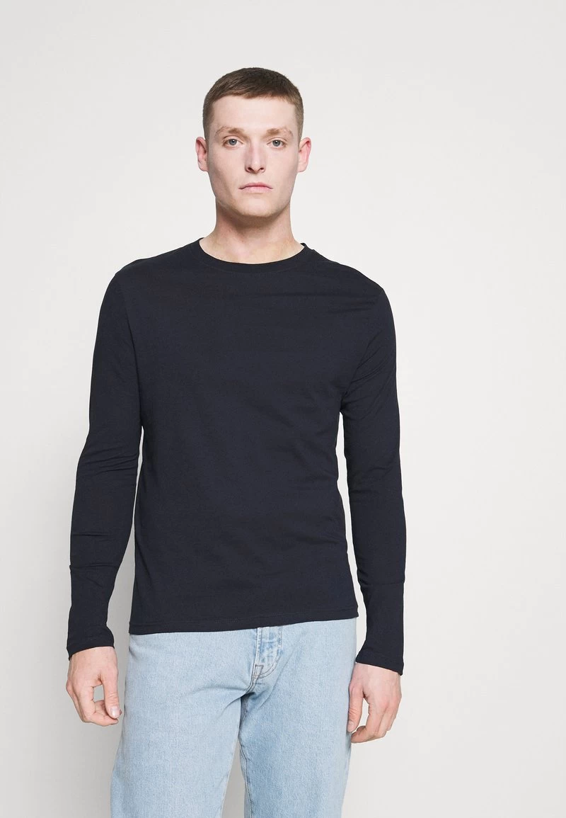 Pier One 5 PACK - Langarmshirt - White/dark Blu/grey 7 Pier One 5 PACK - Langarmshirt - White/dark Blu/grey – Bild 5