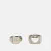 Pier One 2 PACK - Ring - Silver-coloured -Pier One b8486512110c4b679a24b0a09e18df93
