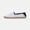 Pier One Espadrille - White - Dark Blue