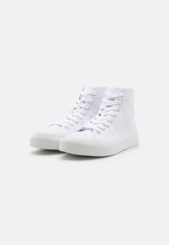 Pier One UNISEX - Sneaker High - White -Pier One c0ad5b743c1a4e6e978e85f371c08e88