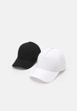 Pier One UNISEX 2 PACK - Cap - Black/white 12 Pier One UNISEX 2 PACK - Cap - Black/white -Pier One c81afa5f2a2041ba9384bf535a217551 1