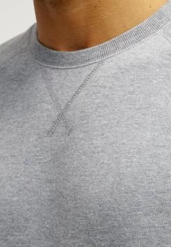 Pier One Sweatshirt - Mid Grey Melange -Pier One dd0d57d6d38c4e8e8ba8f643c1d2d4ab