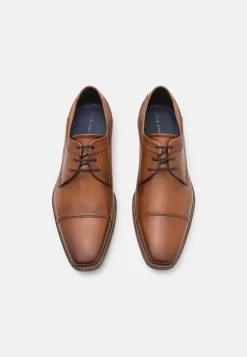 Pier One LEATHER - Schnürer - Cognac -Pier One e2dbcb0ec15140c684bc48bc4b08f9e5