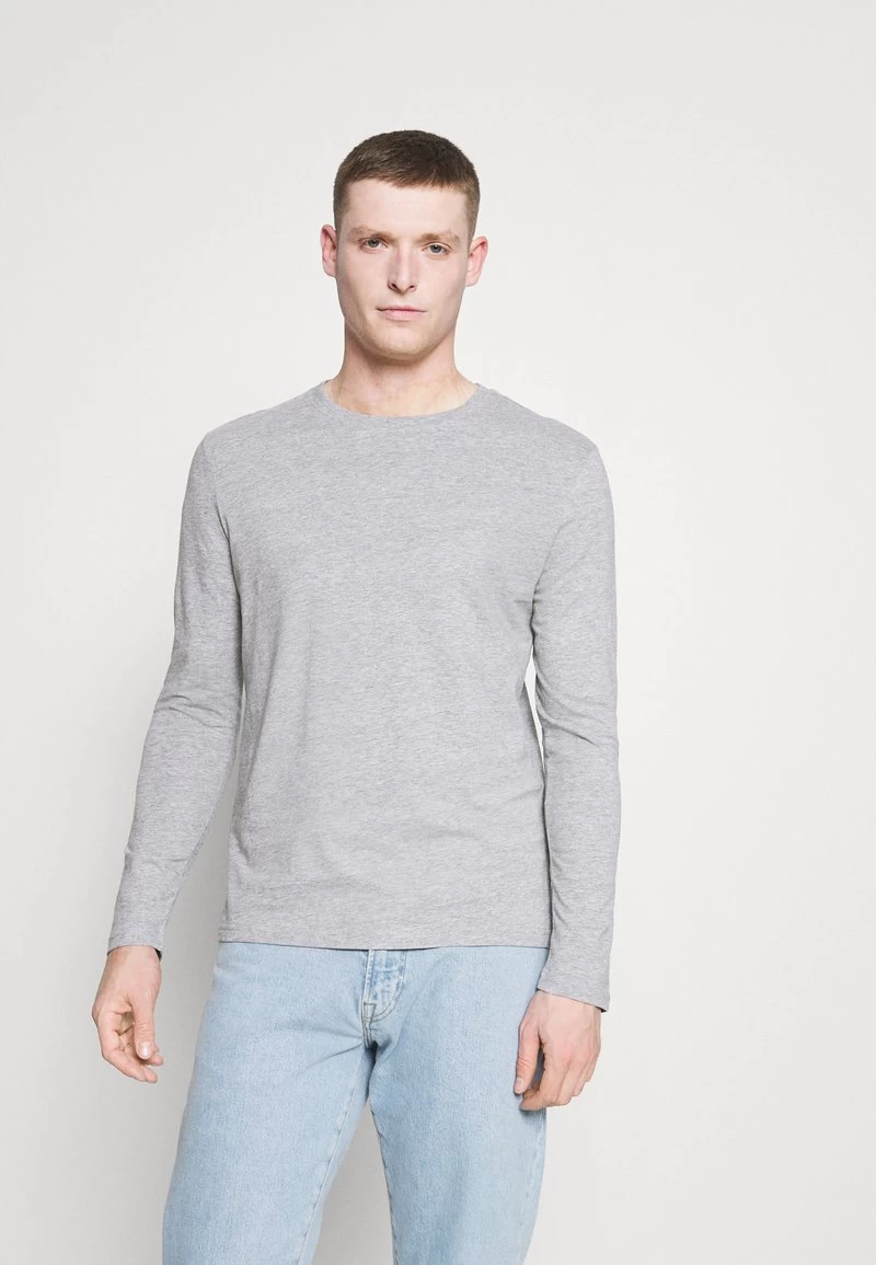 Pier One 5 PACK - Langarmshirt - White/dark Blu/grey 6 Pier One 5 PACK - Langarmshirt - White/dark Blu/grey – Bild 4